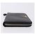 PRADA Lange Geldbörse Saffiano Black Gold Tone Auth 203079 Schwarz - Ansicht 3