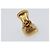 Orecchini Salvatore Ferragamo Vala Metal Gold Tone Auth SW2870 - vista 8