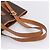 Céline CELINE Macadam Canvas Tote Bag PVC Leder Brown Gold Auth 201267V Braun Golden - Ansicht 7