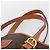 Céline CELINE Macadam Canvas Tote Bag PVC Leder Brown Gold Auth 201267V Braun Golden - Ansicht 8