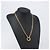 Céline Collana CELINE Metallo Oro Auth SW2846 - vista 17