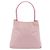 PRADA Schultertasche Satin Pink Auth 201126A - Ansicht 2