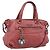 Borsa Miu Miu Vitellolux in pelle 2way Rosa Argento Auth 202584V
