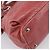 Borsa Miu Miu Vitellolux in pelle 2way Rosa Argento Auth 202584V - vista 10