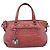 Borsa Miu Miu Vitellolux in pelle 2way Rosa Argento Auth 202584V - vista 13