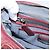 Borsa Miu Miu Vitellolux in pelle 2way Rosa Argento Auth 202584V - vista 24