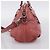 Borsa Miu Miu Vitellolux in pelle 2way Rosa Argento Auth 202584V - vista 4