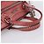 Borsa Miu Miu Vitellolux in pelle 2way Rosa Argento Auth 202584V - vista 7