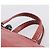 Borsa Miu Miu Vitellolux in pelle 2way Rosa Argento Auth 202584V - vista 8