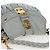 Miu Miu Handtasche Leder 2way Grau Gold Authentisch 196873A Braun Golden - Ansicht 18
