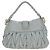 Miu Miu Handtasche Leder 2way Grau Gold Authentisch 196873A Braun Golden - Ansicht 2