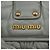 Miu Miu Handtasche Leder 2way Grau Gold Authentisch 196873A Braun Golden - Ansicht 24