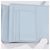Miu Miu Matelasse Bifold Wallet Leather Light Blue Gold Auth 203339M Golden - view 20