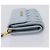 Miu Miu Matelasse Bifold Wallet Leather Light Blue Gold Auth 203339M Golden - view 3