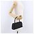Borsa a mano BOTTEGA VENETA INTRECCIATO Nylon Nero Argento Auth 200527M - vista 24
