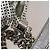 Borsa a tracolla CHANEL COCO Mark Punching in pelle 2way Silver CC Auth 197660 Argento - vista 19