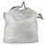 Borsa a tracolla CHANEL COCO Mark Punching in pelle 2way Silver CC Auth 197660 Argento - vista 2