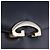 Borsa a tracolla GUCCI in pelle blu navy e tono oro Auth 201158 - vista 19