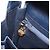 Borsa a tracolla GUCCI in pelle blu navy e tono oro Auth 201158 - vista 25