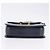 Borsa a tracolla GUCCI in pelle blu navy e tono oro Auth 201158 - vista 7