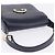 Borsa a tracolla GUCCI in pelle blu navy e tono oro Auth 201158 - vista 8