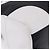 Borsa a mano LOEWE Anagram PVC Leather Black White Auth ka6073 Nero Bianco - vista 16