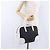 Borsa a mano LOEWE Anagram PVC Leather Black White Auth ka6073 Nero Bianco - vista 24