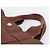 Hermès HERMES Her Line Tote MM Tote Bag Canvas Brown Silver Auth 203788 Braun Silber - Ansicht 8