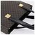 Céline Borsa a mano circolare CELINE Macadam Canvas PVC Pelle Nero Oro Auth 202882 D'oro - vista 6