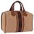 Autre Marque Borsa a mano SAINT LAURENT Canvas Beige Brown Auth ka6114 Marrone