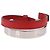 Bracciale LOEWE in pelle rossa argento autentico 203313A Rosso - vista 2