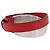 Bracciale LOEWE in pelle rossa argento autentico 203313A Rosso - vista 5