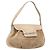 Borsa CARTIER PANTHERE Suede Beige Silver Auth 201200V Argento