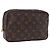 LOUIS VUITTON Monogram Trousse Toilette 23 Clutch Bag M47524 LV Auth 201893 Monogramma