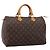 Borsa a mano LOUIS VUITTON Monogram Speedy 35 M41524 LV Auth 201426 Monogramma