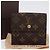 LOUIS VUITTON Monogram Portefeuille Elise Trifold Wallet M61654 LV Auth am12590V Monograma - Ansicht 12