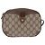 Borsa GUCCI GG Supreme Web Sherry Line PVC Beige Gold 89 02 066 Auth 201083 D'oro - vista 13