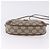 Borsa GUCCI GG Supreme Web Sherry Line PVC Beige Gold 89 02 066 Auth 201083 D'oro - vista 5