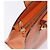 Céline CELINE Star Ball Tote Bag aus Leder Orange Goldfarben Auth 202281A - Ansicht 10