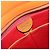 Céline CELINE Star Ball Tote Bag aus Leder Orange Goldfarben Auth 202281A - Ansicht 18