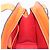 Céline CELINE Star Ball Tote Bag aus Leder Orange Goldfarben Auth 202281A - Ansicht 19