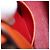 Céline CELINE Star Ball Tote Bag aus Leder Orange Goldfarben Auth 202281A - Ansicht 23