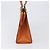 Céline CELINE Star Ball Tote Bag aus Leder Orange Goldfarben Auth 202281A - Ansicht 3