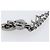 LOUIS VUITTON Collana Pendente Vivienne Metallo Nero Argento M00831 Auth 202825M - vista 19