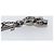 LOUIS VUITTON Collana Pendente Vivienne Metallo Nero Argento M00831 Auth 202825M - vista 20