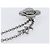 LOUIS VUITTON Collana Pendente Vivienne Metallo Nero Argento M00831 Auth 202825M - vista 21