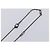 LOUIS VUITTON Collana Pendente Vivienne Metallo Nero Argento M00831 Auth 202825M - vista 7