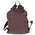 Mochila PRADA Nylon Pink Brown Auth 199345V Castaño Rosa - vista 2