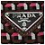 Mochila PRADA Nylon Pink Brown Auth 199345V Castaño Rosa - vista 20