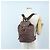 Mochila PRADA Nylon Pink Brown Auth 199345V Castaño Rosa - vista 31